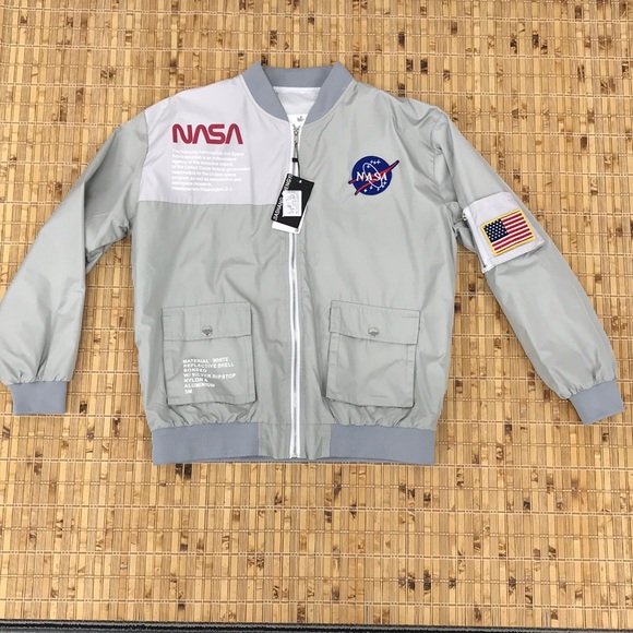 Nasa Jackets & Coats Nasa Bomber Jacket Size Xl Poshmark